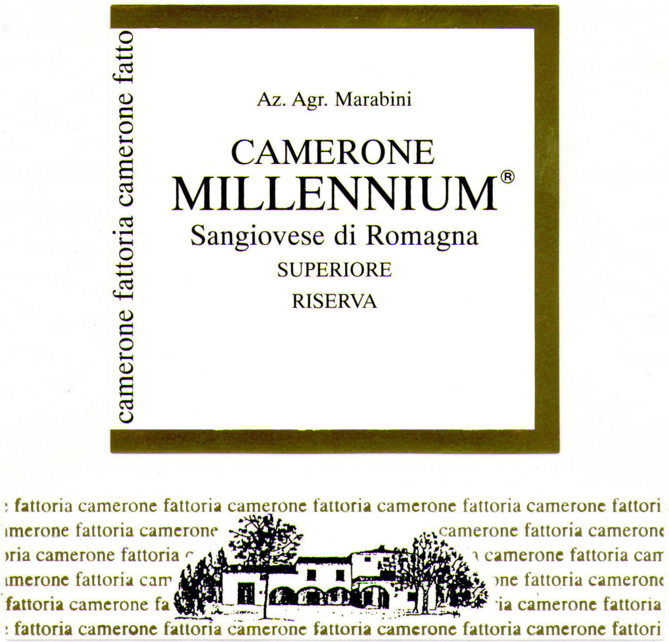 Sangiovese Superiore Riserva Millennium 2007