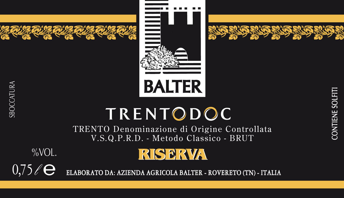 Balter Brut Trento Riserva 2002