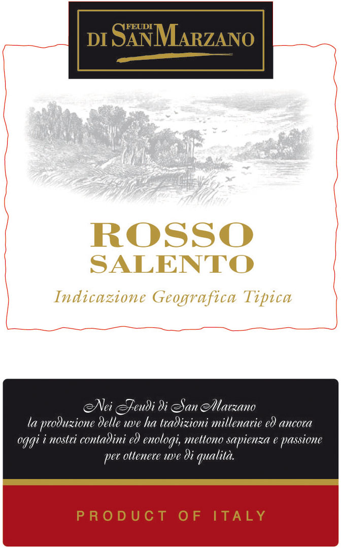 Salento Rosso Igp 2008