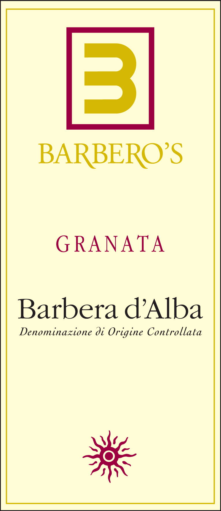 Barbera d'Alba Granata 2016