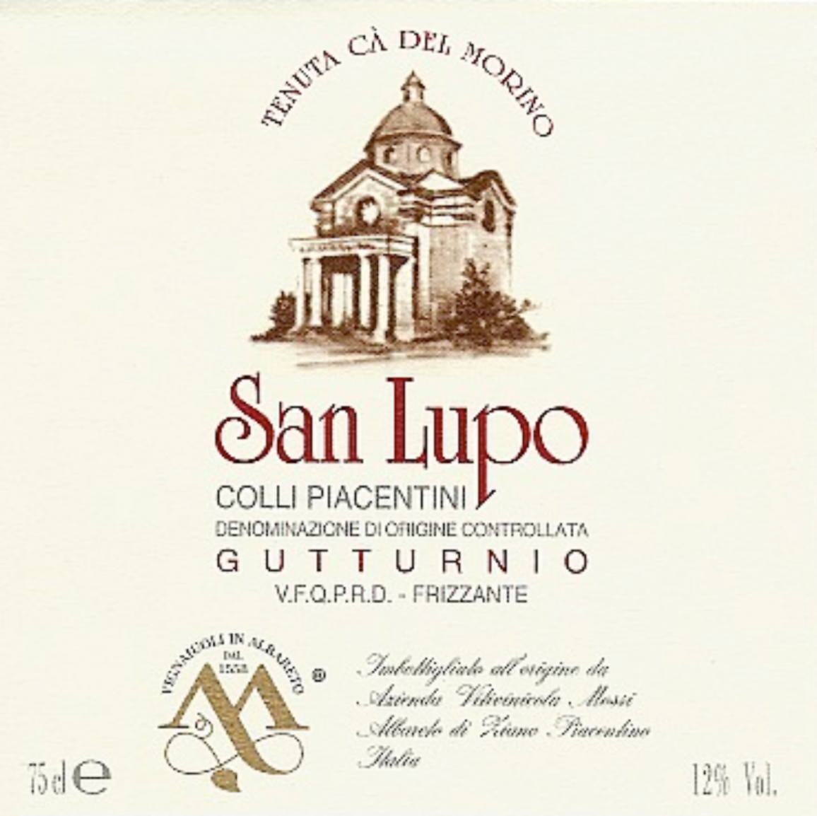 San Lupo Gutturnio Doc Frizzante 2007