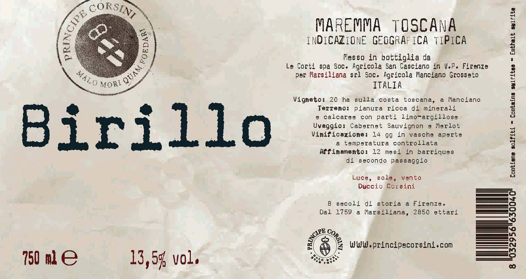 Birillo Rosso 2007