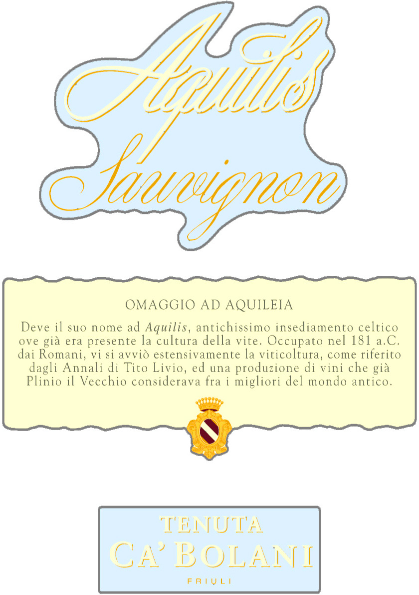 Sauvignon Aquilis Friuli Aquileia Doc 2014