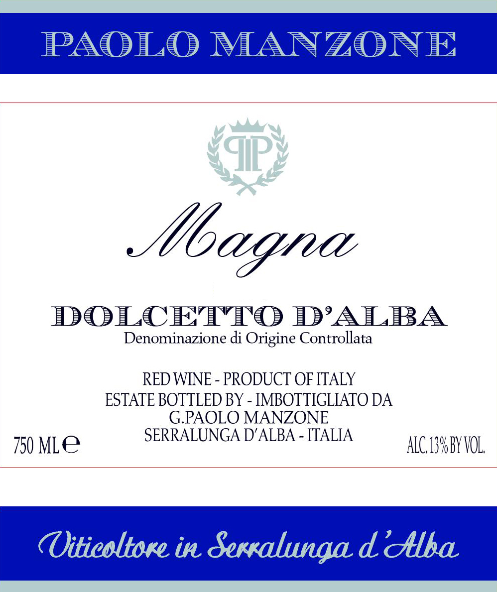 Dolcetto d'Alba Magna 2010