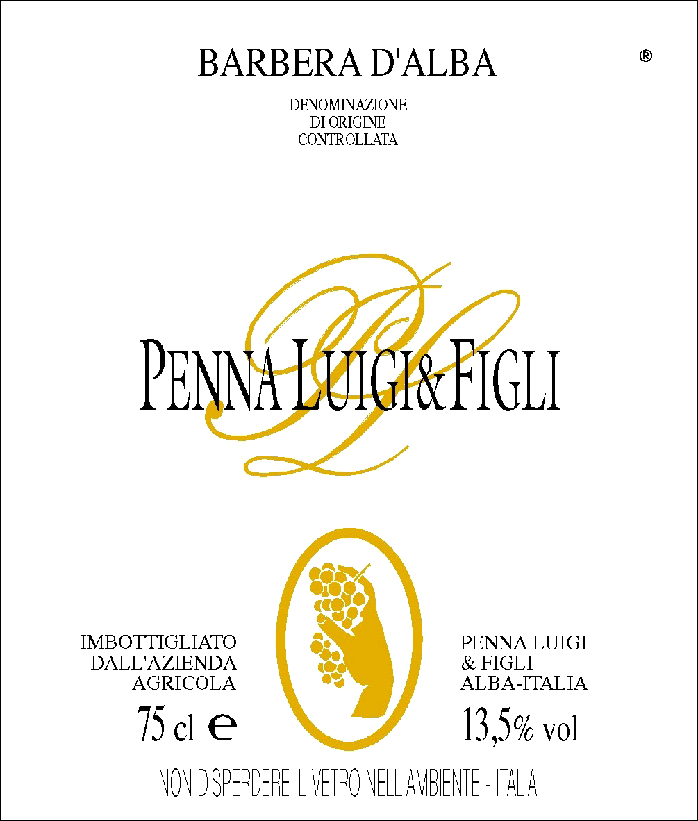 Barbera d'Alba Doc 2012