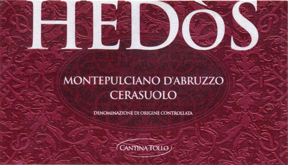 Hedòs Cerasuolo 2012