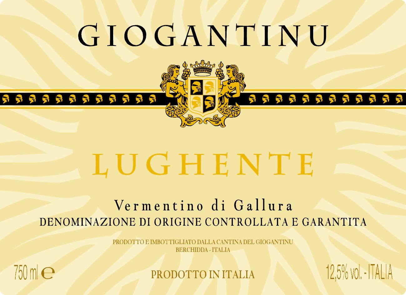 Vermentino di Gallura Lughente 2015