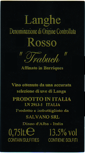 Trabuch Langhe Rosso 2009