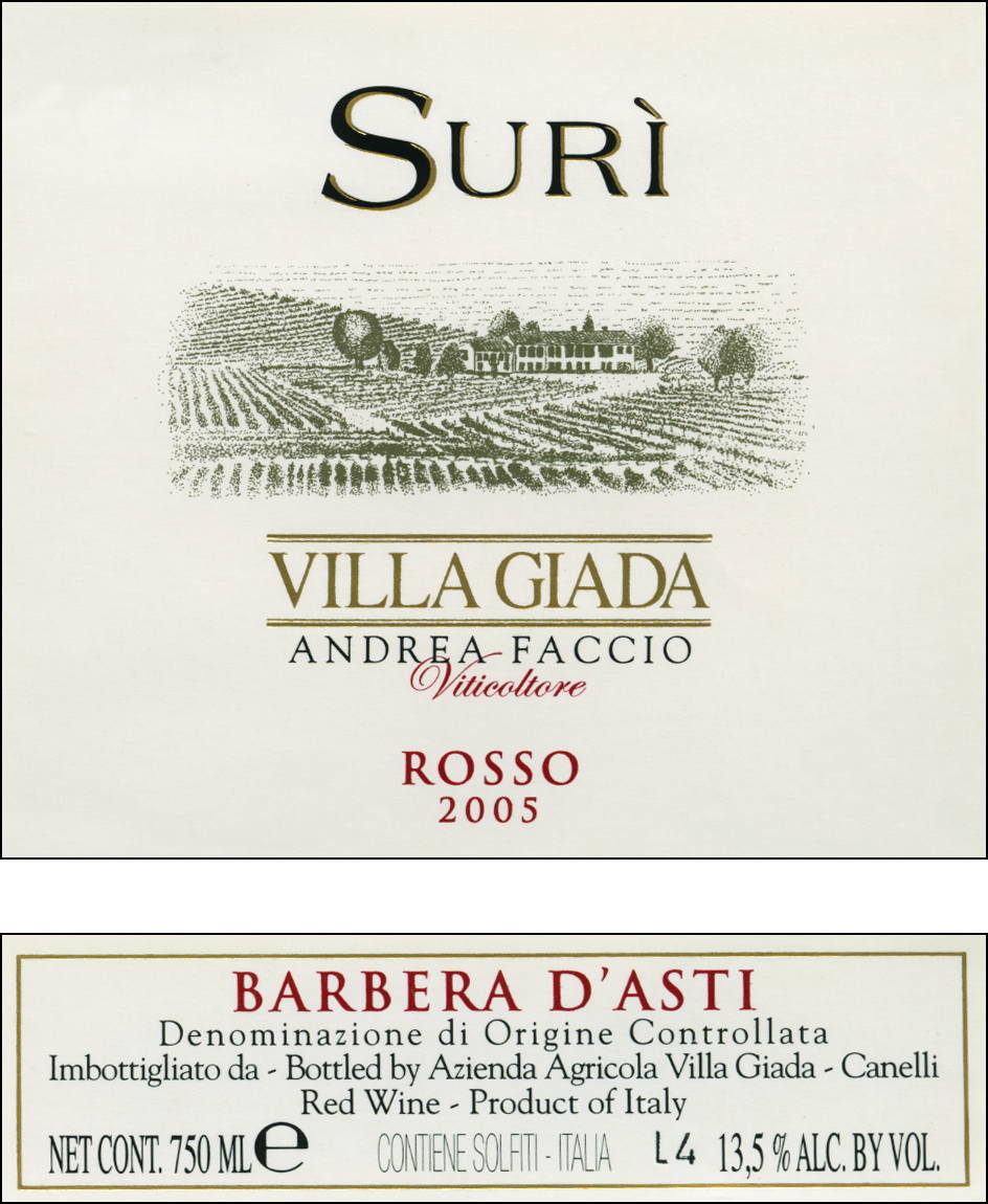 Barbera d'Asti Surì 2016