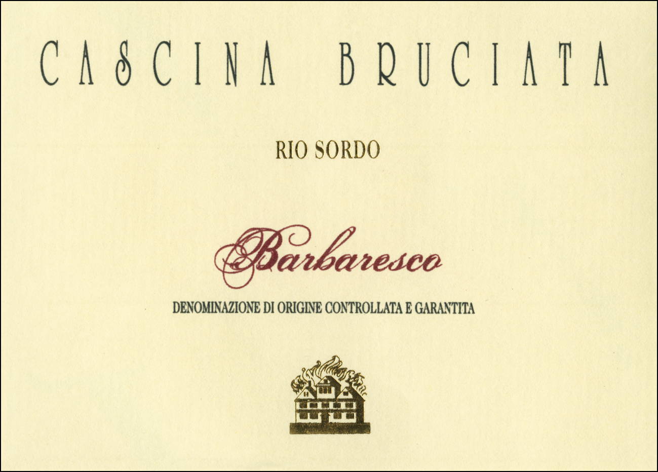 Barbaresco Rio Sordo 2005