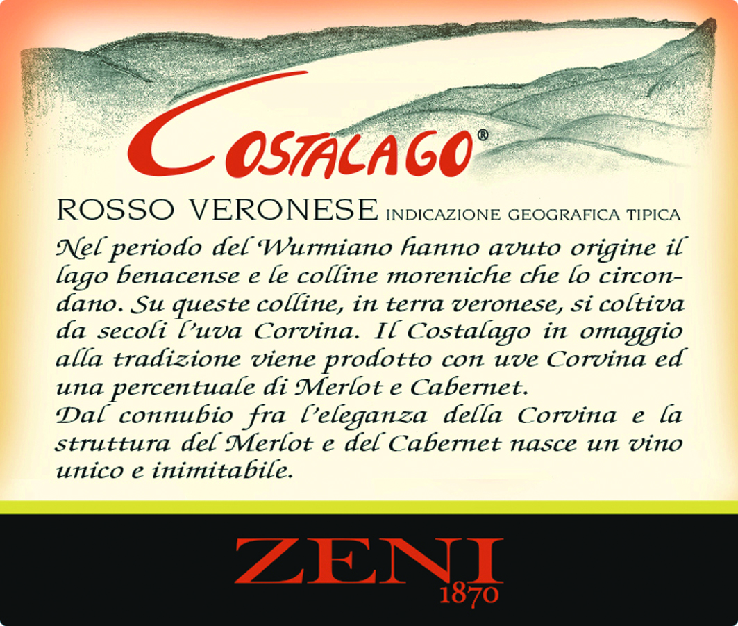 Costalago Rosso Veronese Igt 2014