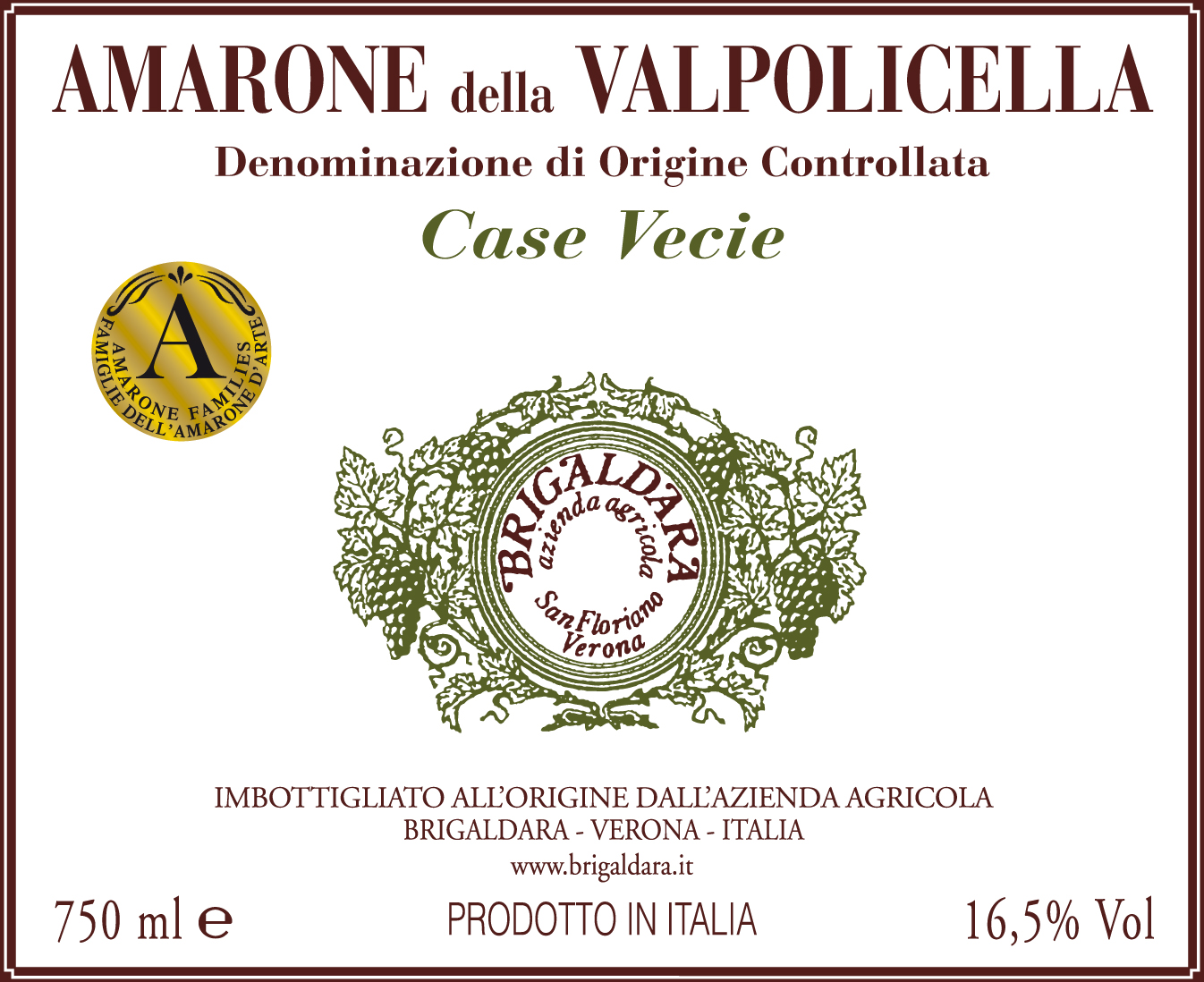 Amarone Case Vecie 2004