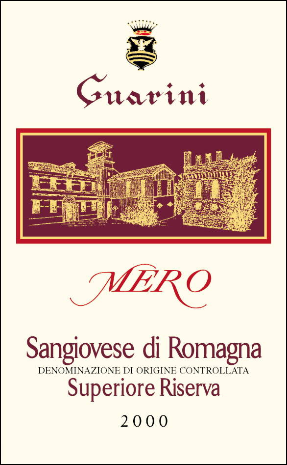 Sangiovese Riserva Mero 2007