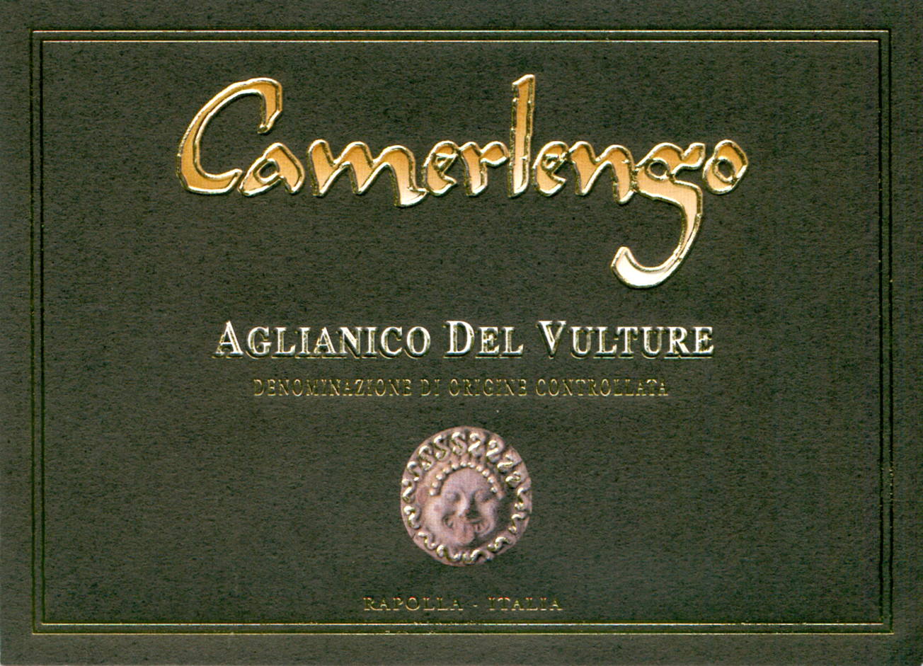 Camerlengo Aglianico del Vulture Doc 2007