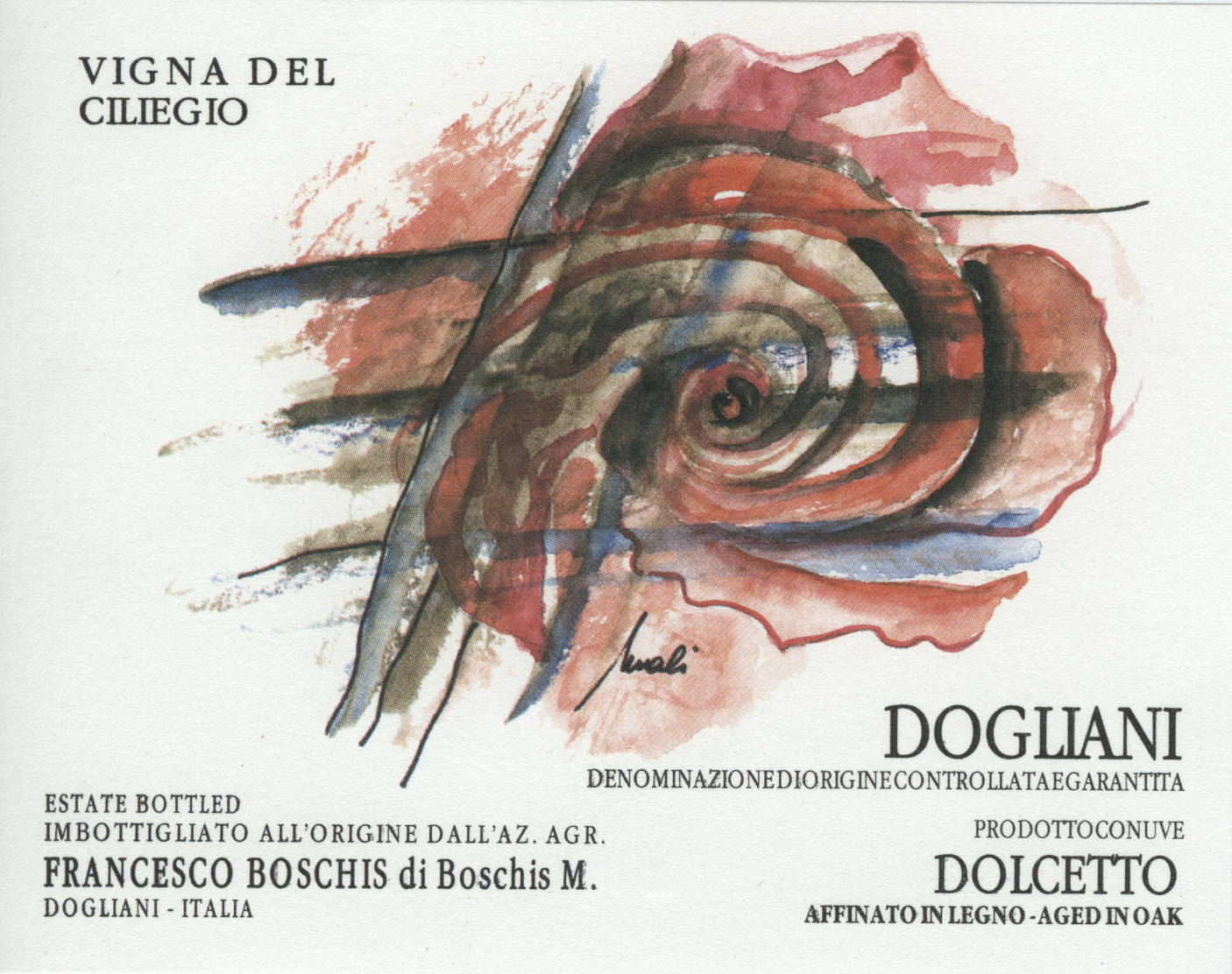 Dolcetto di Dogliani Superiore Vigna del Ciliegio 2006