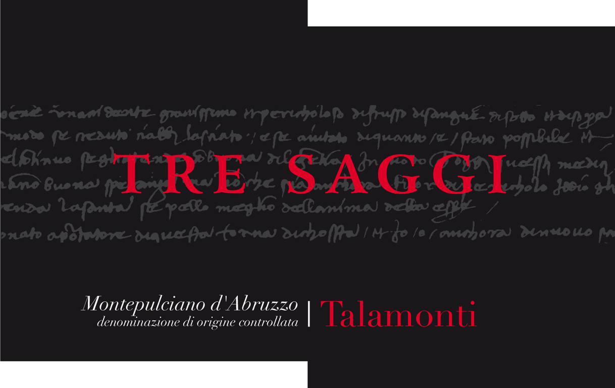 Montepulciano d'Abruzzo Tre Saggi 2008