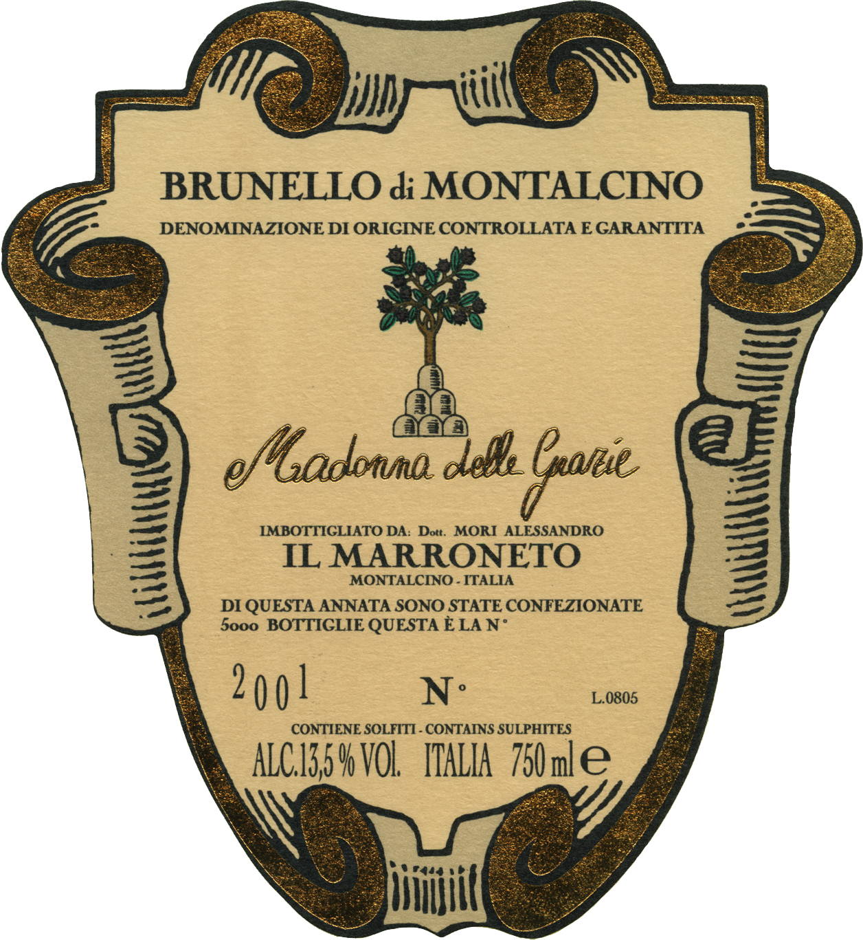 Brunello di Montalcino Madonna delle Grazie 2003