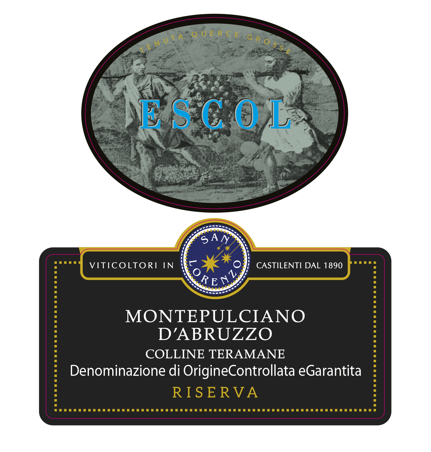 Montepulciano d'Abruzzo Escol Riserva 2016