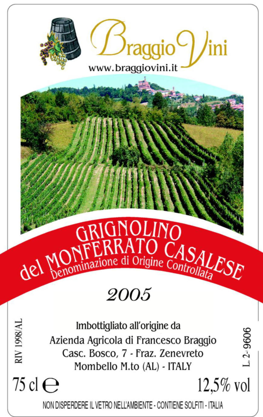 Grignolino del Monferrato Casalese 2007