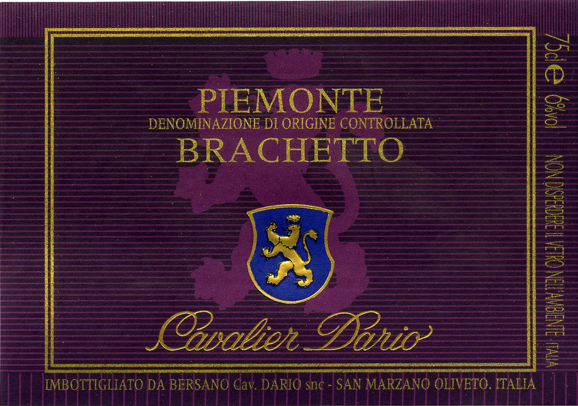 Brachetto Piemonte 2012