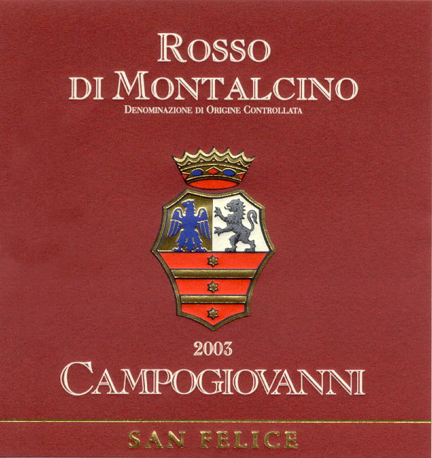Rosso di Montalcino Campogiovanni 2011