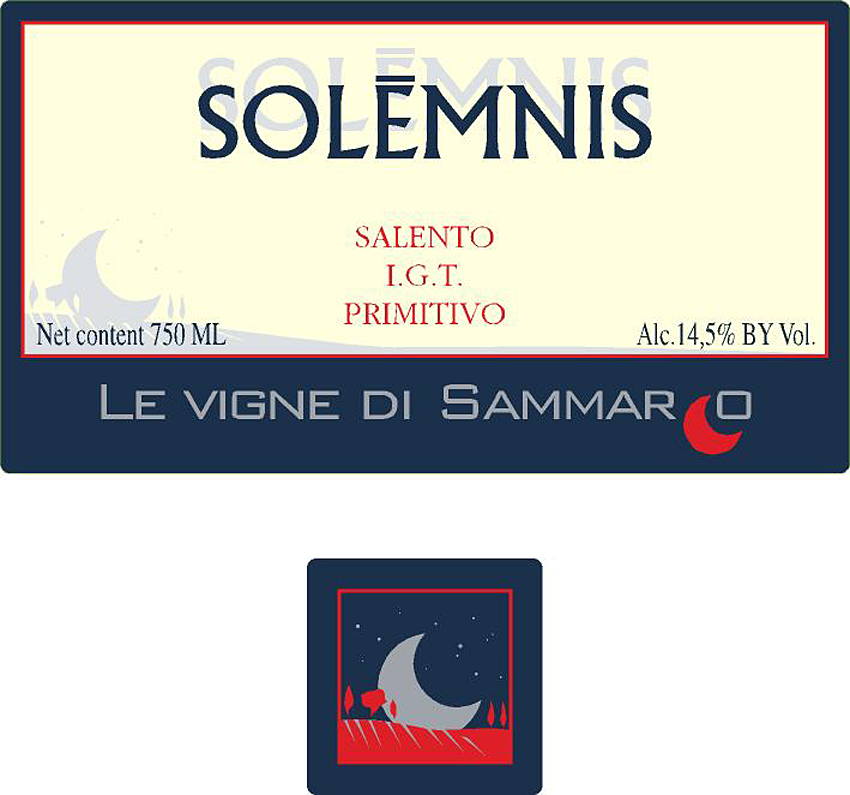 Primitivo Solèmnis Le Vigne di Sammarco 2006
