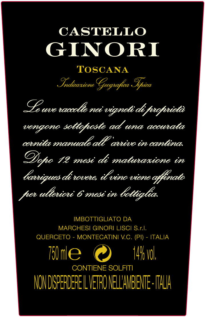 Castello Ginori Toscana Rosso 2005
