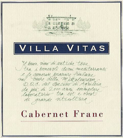 Cabernet Franc Villa Vitas 2011
