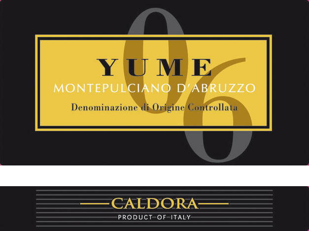 Montepulciano d'Abruzzo Yume 2006