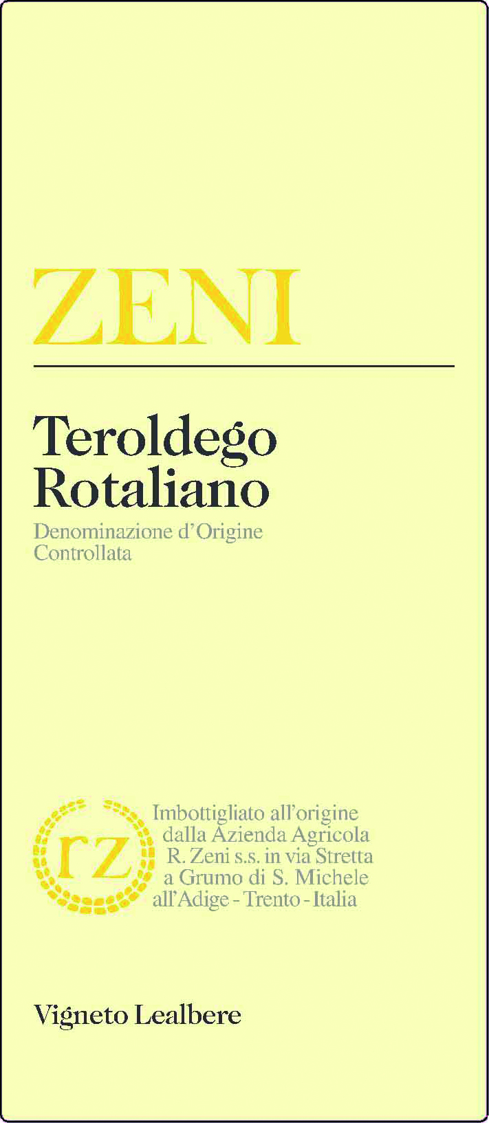 Teroldego Rotaliano Lealbere 2013