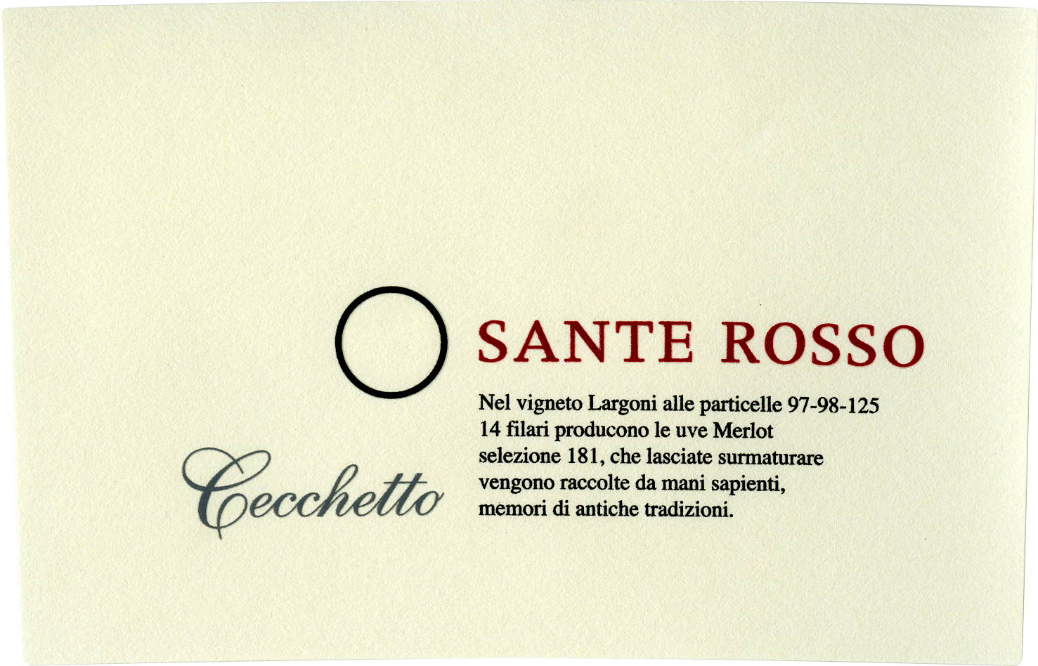 Merlot Sante Rosso 2006