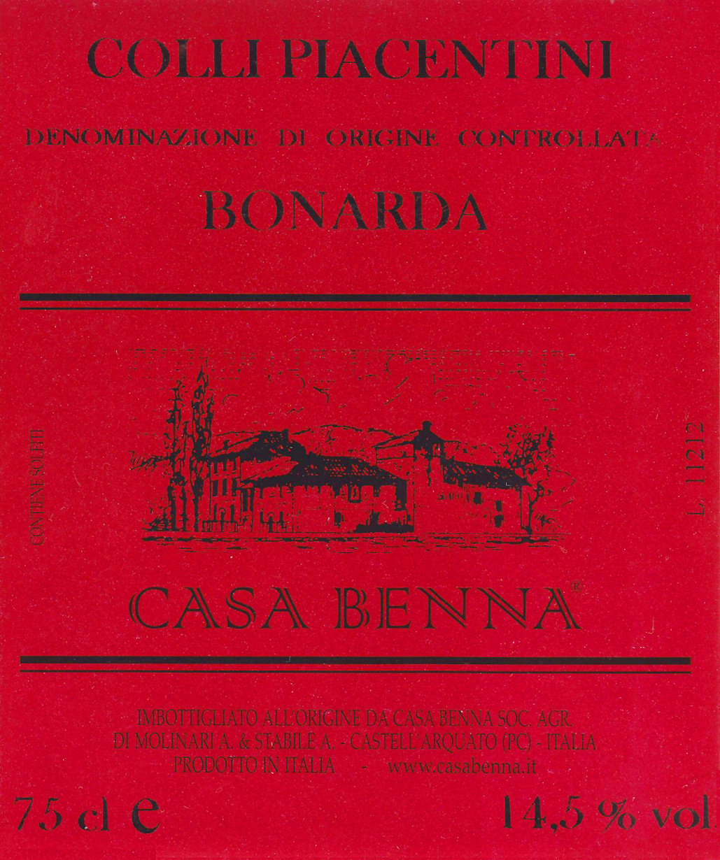 Bonarda 2012