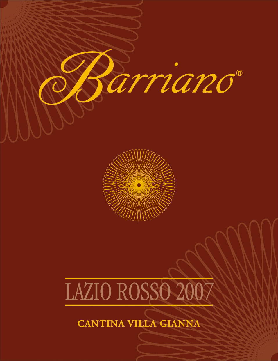 Barriano Lazio Rosso 2008