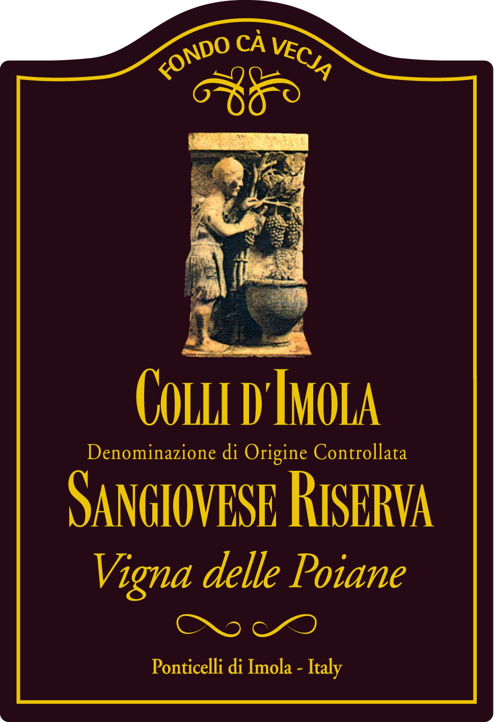 Sangiovese Riserva Vigna delle Poiane Colli d'Imola Doc 2008