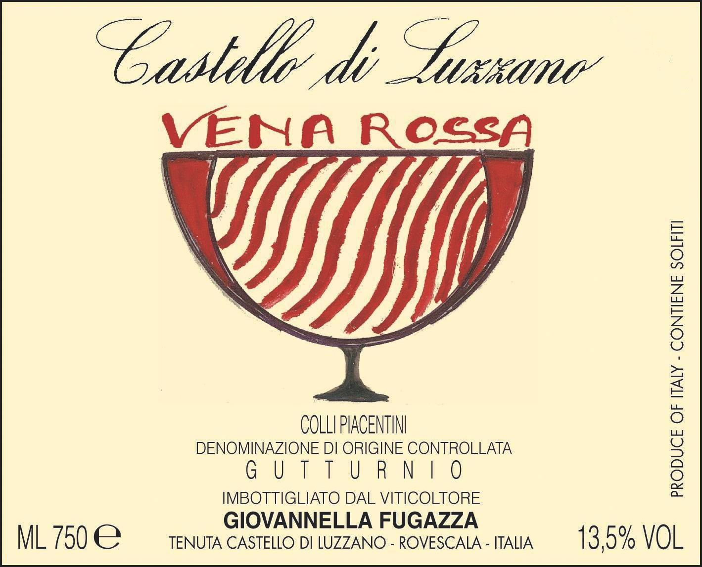 Gutturnio Vena Rossa 2010