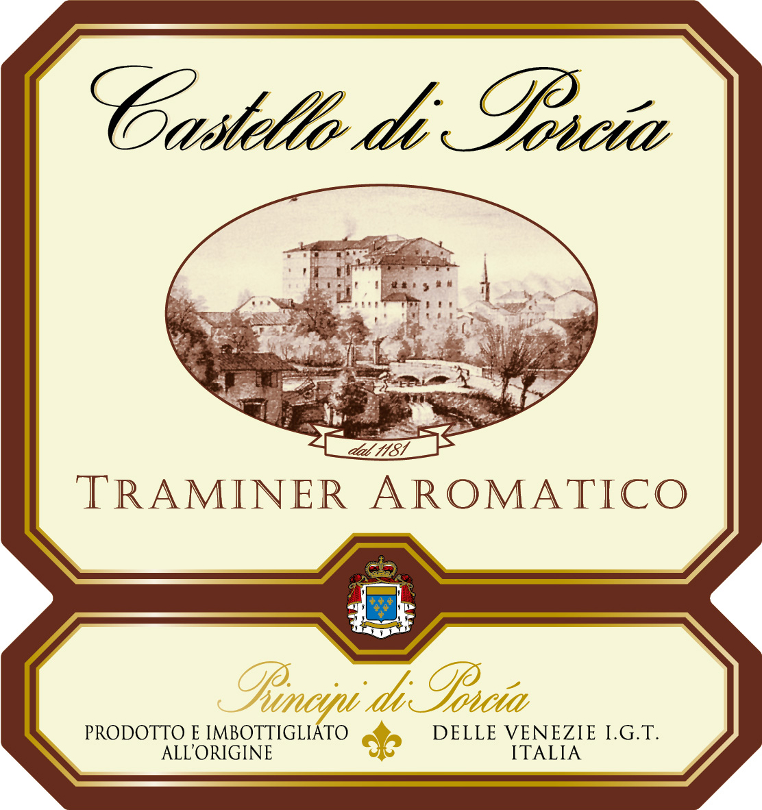 Traminer Aromatico delle Venezie Castello di Porcia 2008