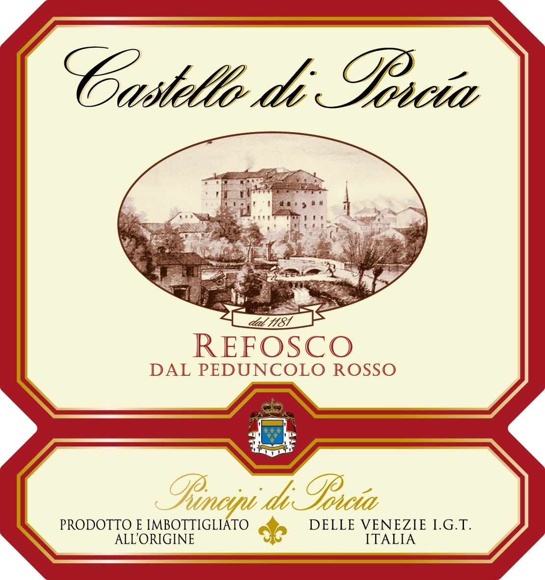Refosco dal peduncolo rosso Castello di Porcia 2008