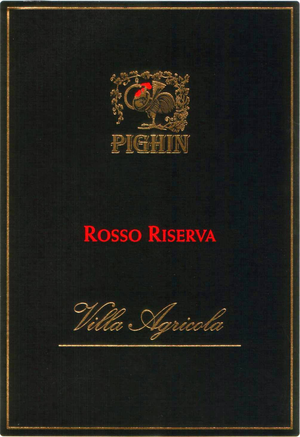 Villa Agricola Rosso Riserva 2012
