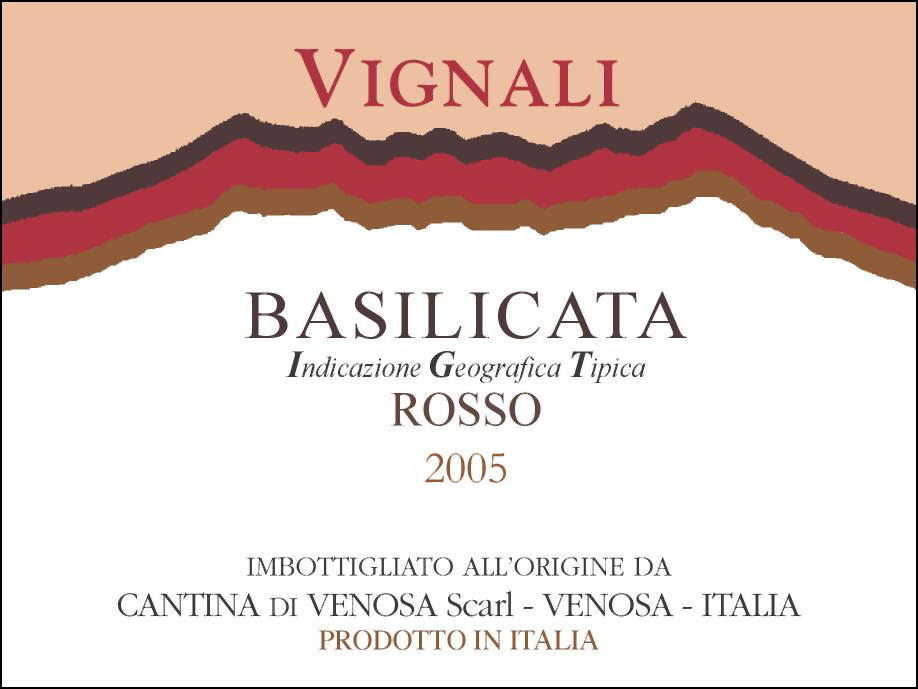 Basilicata Rosso Vignali 2006
