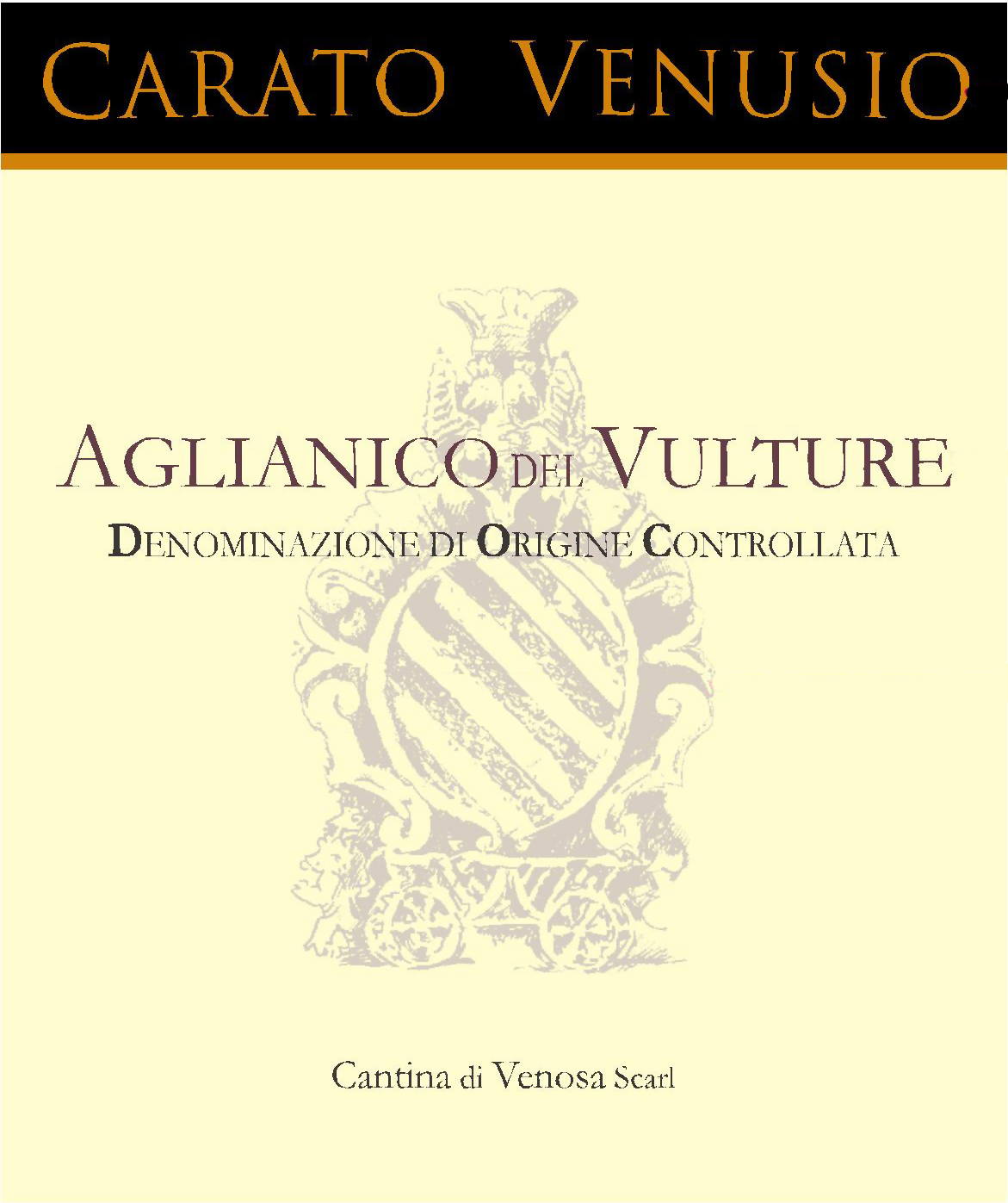 Carato Venusio Aglianico del Vulture Superiore 2007