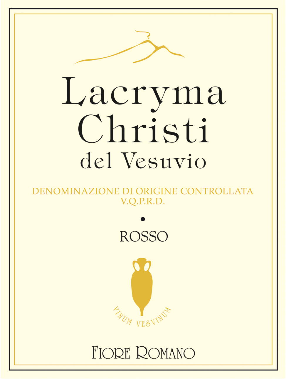 Lacryma Christi del Vesuvio Rosso 2009