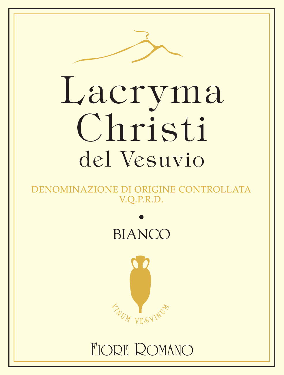 Lacryma Christi del Vesuvio Bianco 2010