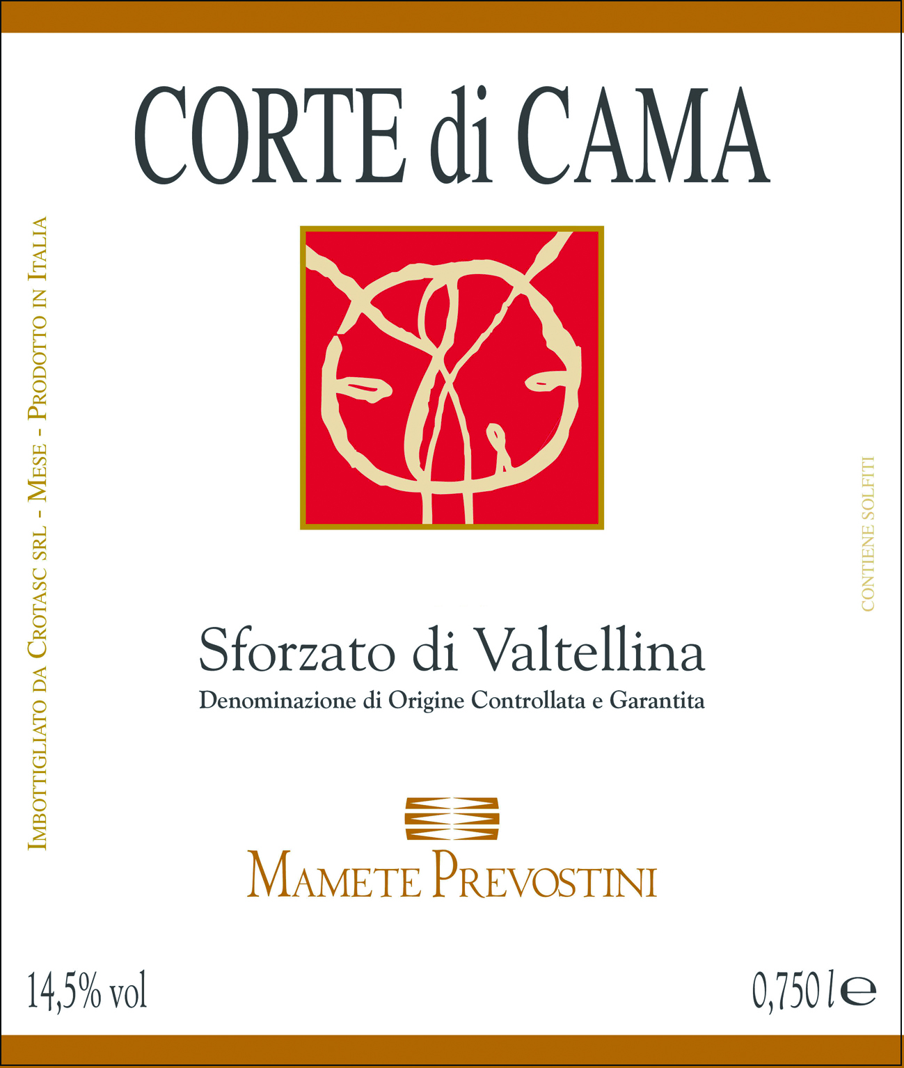 Corte di Cama Sforzato di Valtellina Docg 2006