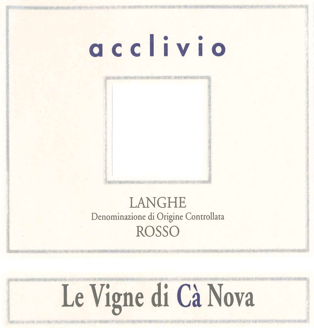 Langhe Rosso Doc Acclivio 2008