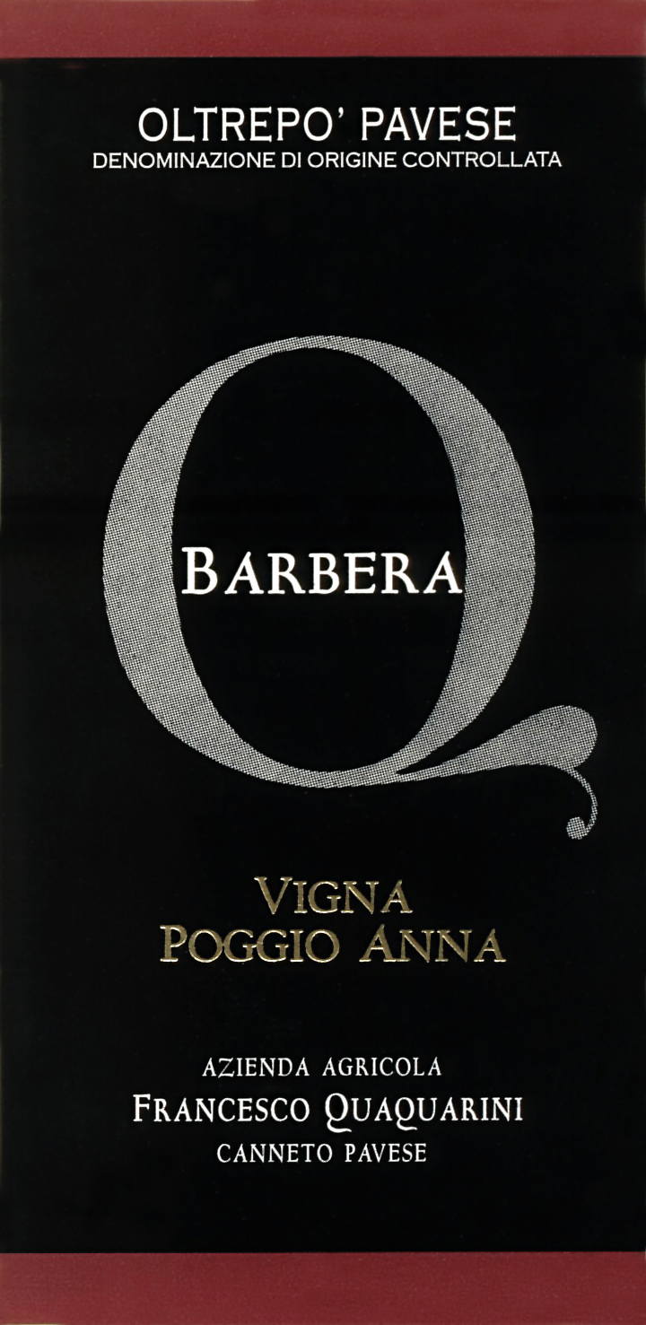 Barbera Vigna Poggio Anna 2008