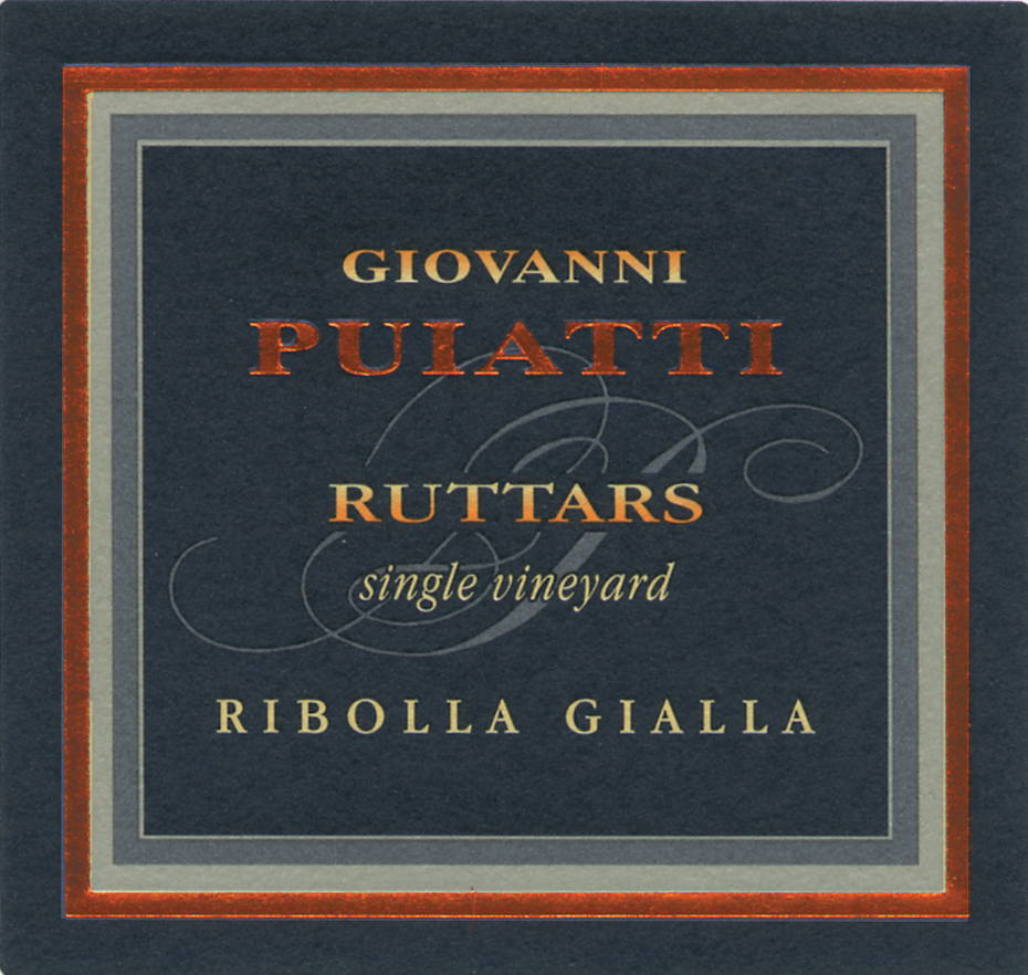 Puiatti Ribolla Gialla Ruttars 2010