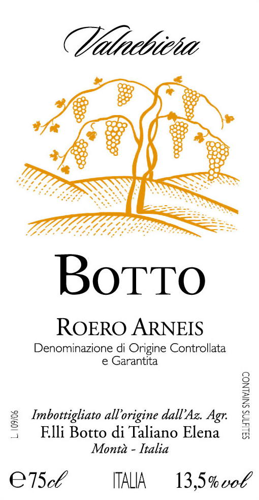 Roero Arneis Valnebiera 2013