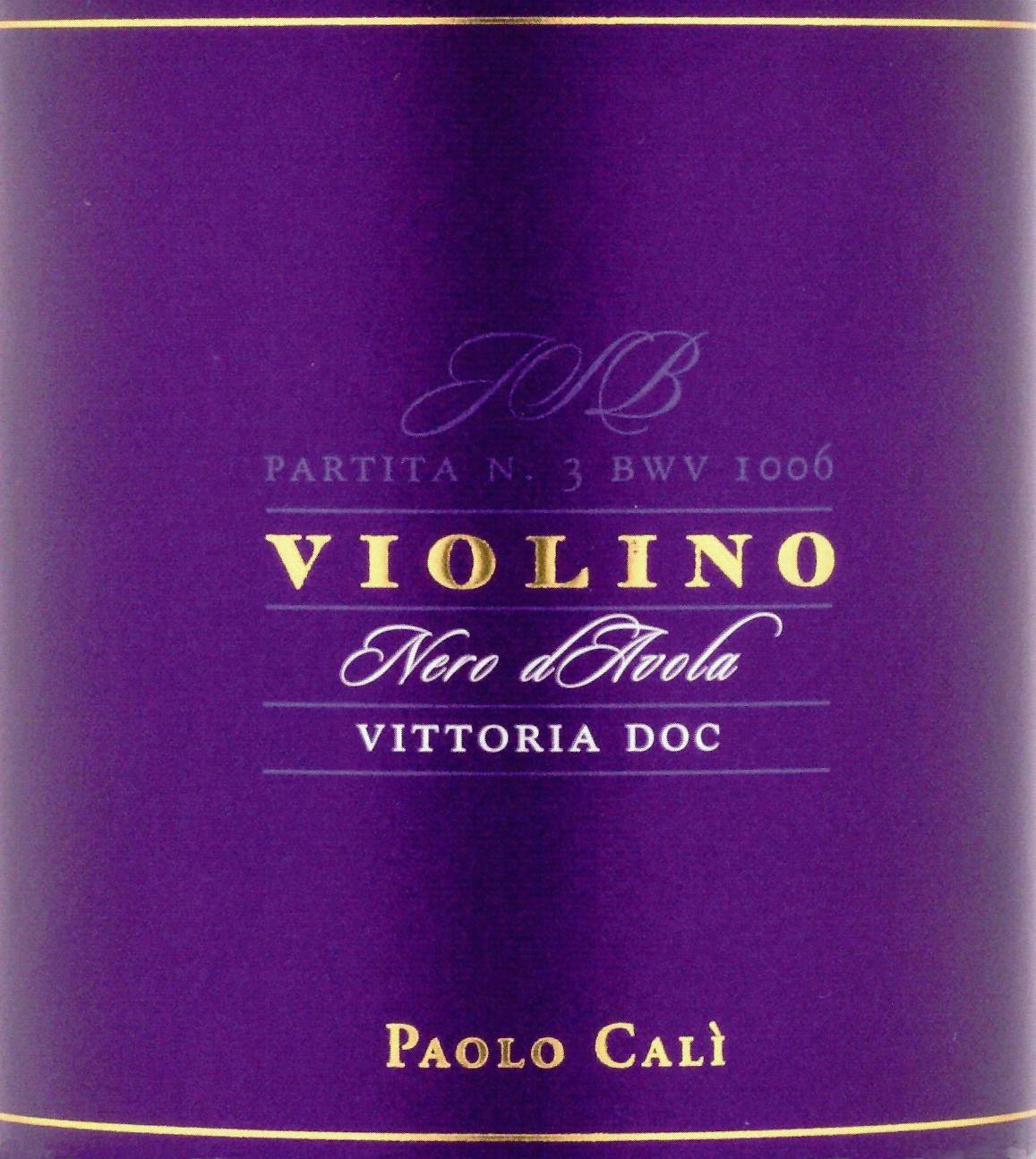 Nero d'Avola Violino 2006
