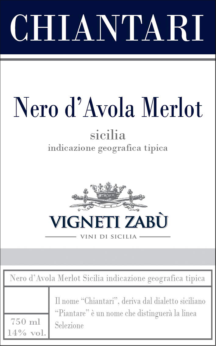 Nero d'Avola Merlot Chiantari 2016