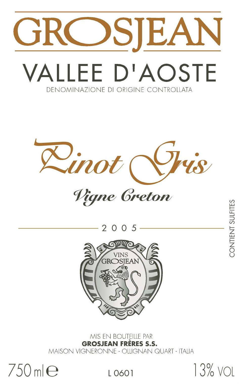 Pinot Gris 2007